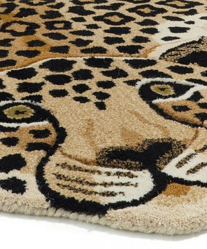 Loony Leopard Rug Large