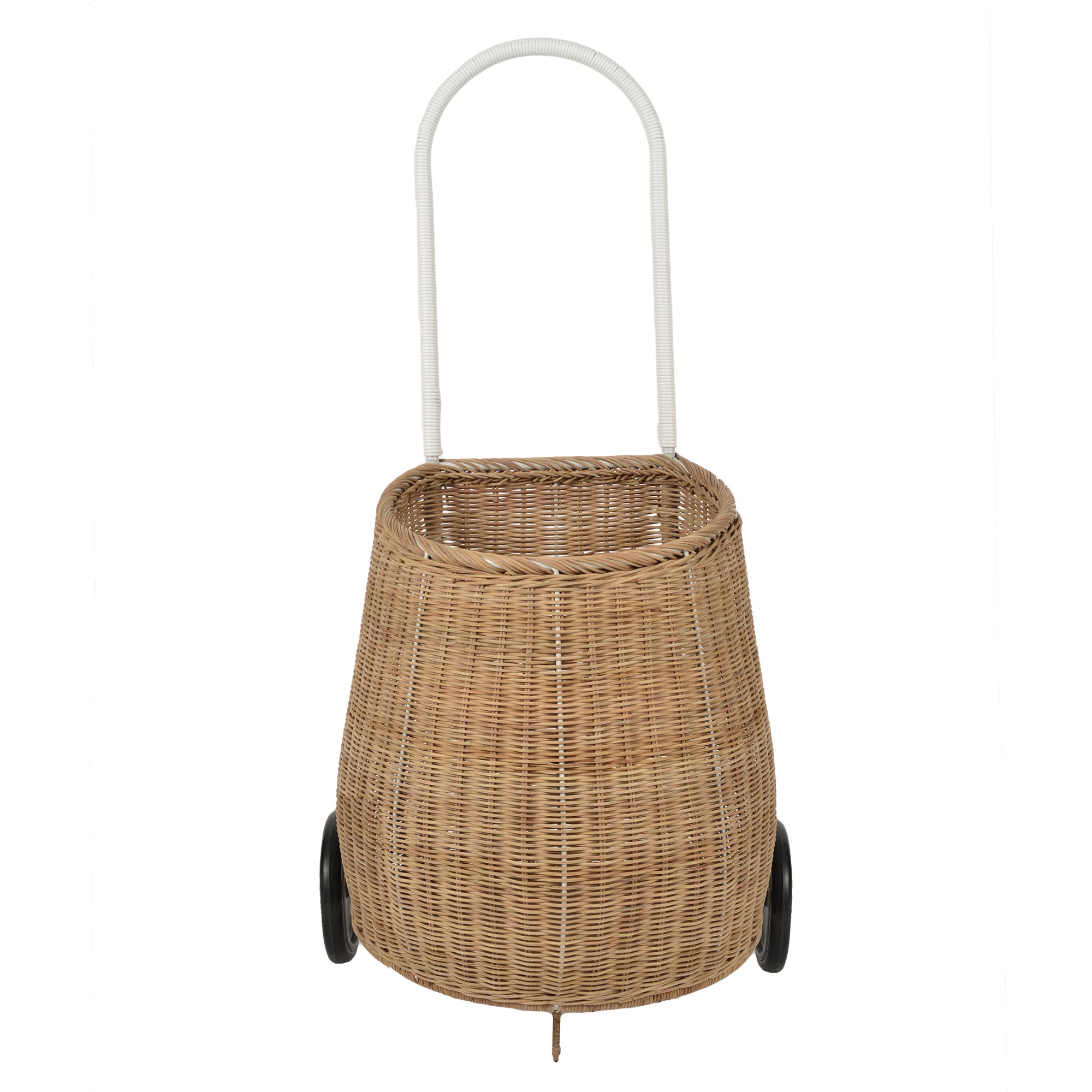 Olli Ella Cestino in Rattan Mini - Berry - Fatto a Mano! unisex (bambini)