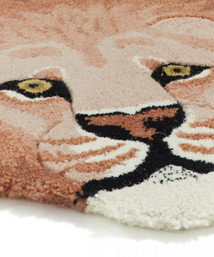 Pinky Lion Rug Large