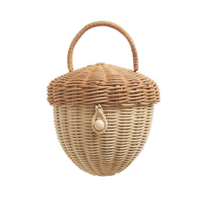 Olli Ella acorn rattan bag